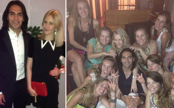 Falcao Nikmati Liburan Bersama Istri